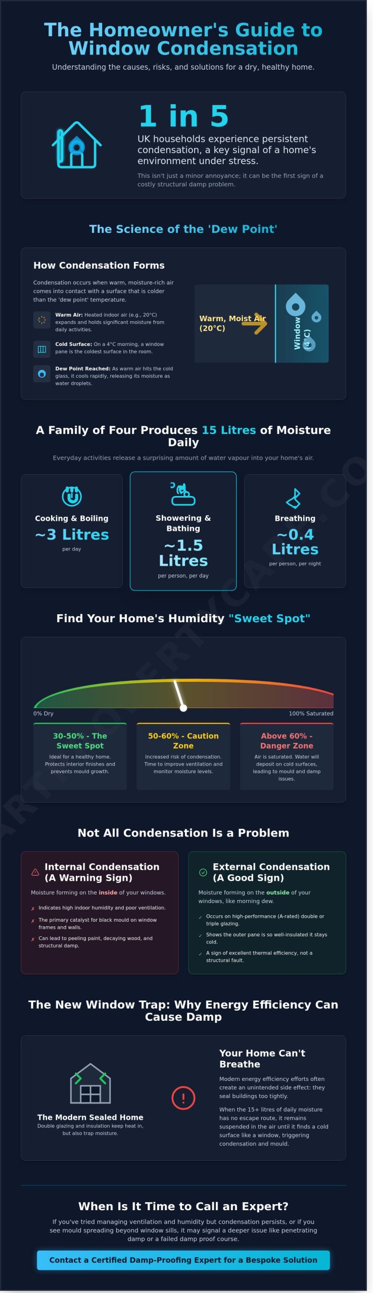 How to Stop Condensation on Windows: A Kent Homeowner’s Guide to a Dry Home