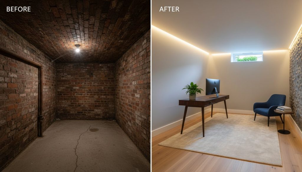 Basement Tanking in Kent: The 2026 Guide to Waterproofing and Cellar Conversions