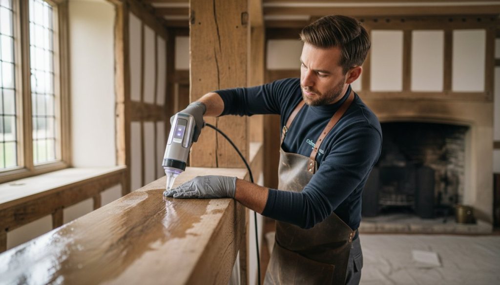 Guaranteed Woodworm Treatment in Sandwich: Protecting East Kent’s Historic Timbers