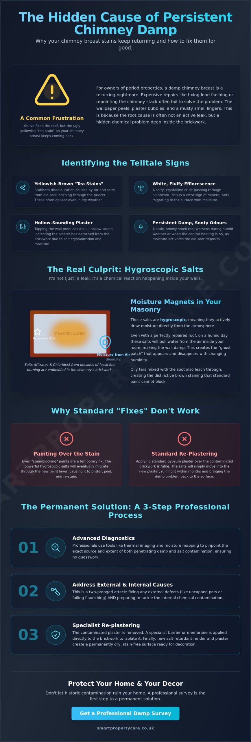Fixing Damp in Chimney Breasts: A Faversham Homeowner’s Guide to Permanent Solutions